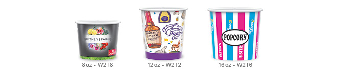 White Plastic Container Lids